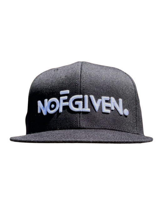 Nofgiven Classic Black Snapback Cap